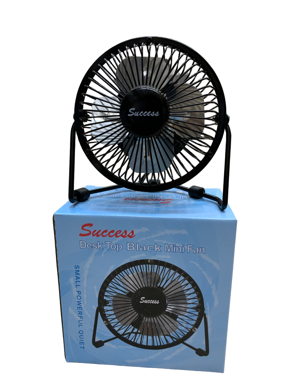 Success Desktop Black Mini Fan